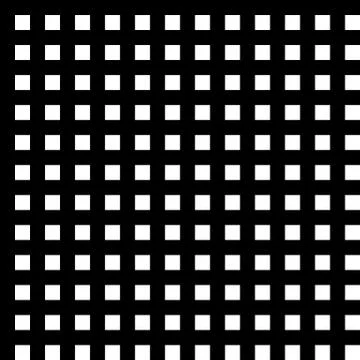 Abstract geometric monochrome graphics with intersecting lines Stock Illustration