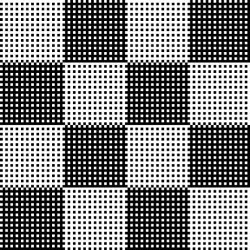 Abstract geometric monochrome graphics with intersecting lines Stockillustratie