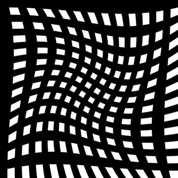 Abstract geometric monochrome graphics with intersecting lines 스톡 일러스트
