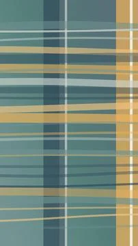 Abstract geometric mosaic pattern with blue and tan grid stripes creates a .. Illustrazione stock