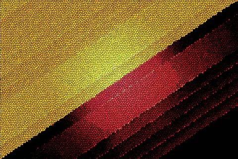 Abstract Geometric Mosaic Texture Background With Yellow Red And Black Diag.. Stock Illustration