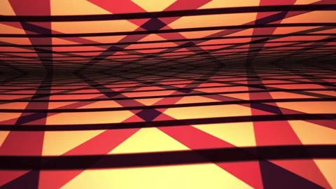 Abstract Geometric Motion Background with Pulsing Light and Dark Grid Pattern Stock Footage 340514269