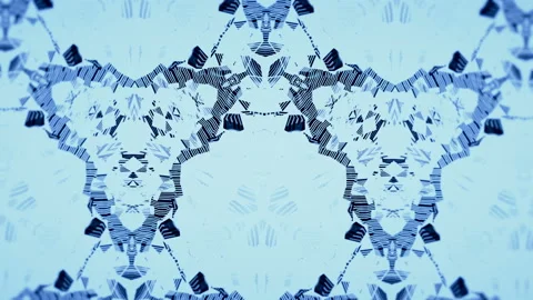 Abstract Geometric Motion Pattern Background Stock Footage 119324510