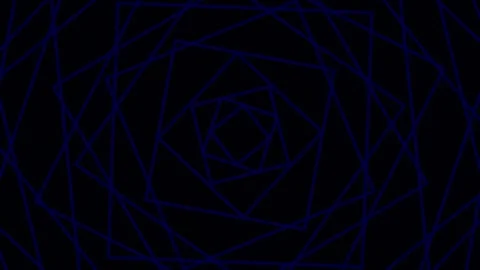 Abstract Geometric Neon Grid Pattern Animation Loop Background Stock Footage 340378241