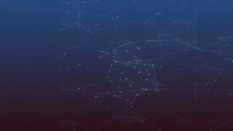 Abstract geometric network animation for technology and innovation concepts Stock Footage 327339104