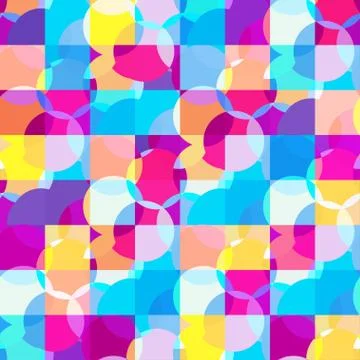 Abstract geometric objects graffiti grunge effect Stock Illustration