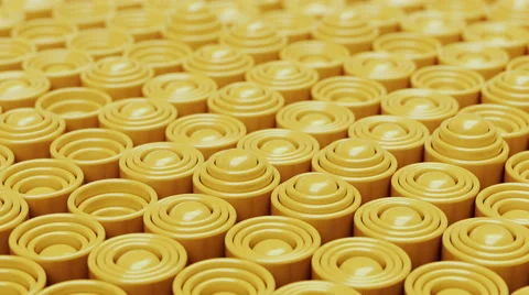 Abstract Geometric Objects Random Motion, 4k Loopable 3d Animation Vidéo 68368724