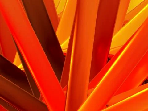 Abstract geometric orange background for design. abstract fire background wit 写真素材