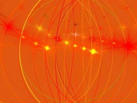 Abstract geometric orange background for design. abstract fire background wit Foto stock