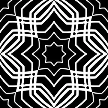 Abstract geometric ornament. Stock Illustration