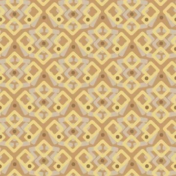 Abstract geometric ornament seamless vector pattern Stock Illustration