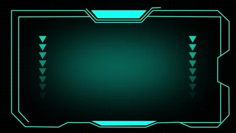Abstract geometric outline with irregular rectangular and trapezoidal shapes Stock Footage 337366987
