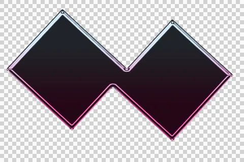 Abstract geometric with overlapping purple and white shapes forming a layered Stock Illustration