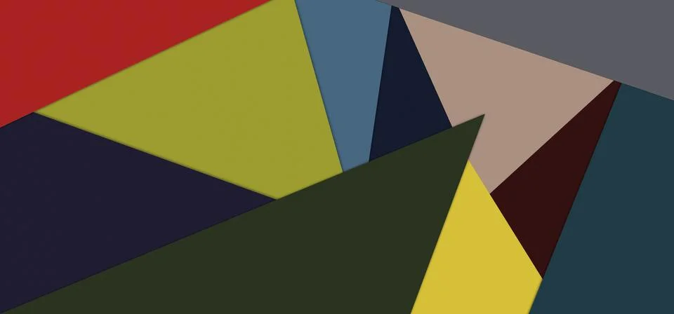 Abstract geometric paper background. Stock Illustration