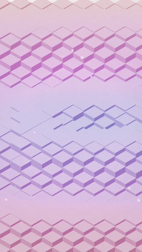 Abstract geometric pastel gradient background seamless pattern Stock Footage 345494424