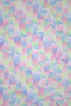 Abstract Geometric Pastel Pattern Stock Illustration