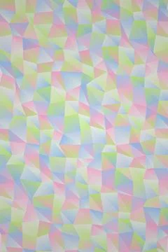 Abstract Geometric Pastel Pattern イラスト素材