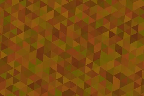 Abstract geometric pattern with 3d cubes in warm tones Illustrazione stock