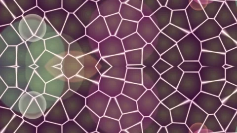 Abstract Geometric Pattern Animation Background. Video stock 329927331