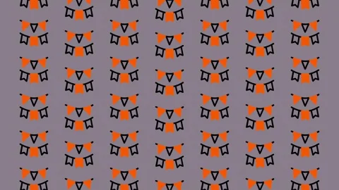 Abstract Geometric Pattern Animation with Repeating Shapes. Stock Footage 325387393