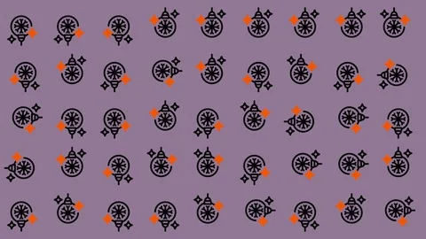 Abstract Geometric Pattern Animation - Seamless Loop for Creative Projects. Stock Footage 325405209