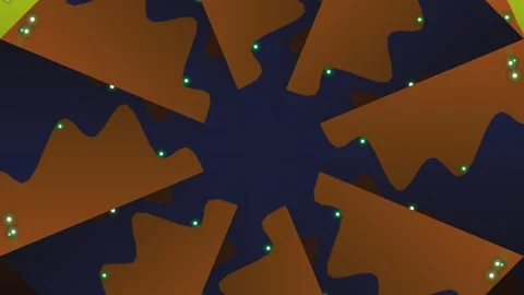 Abstract Geometric Pattern Animation with Stars. Stock Footage 330348401