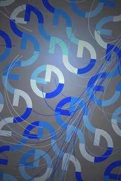 Abstract Geometric Pattern with Arrows Stock Photos