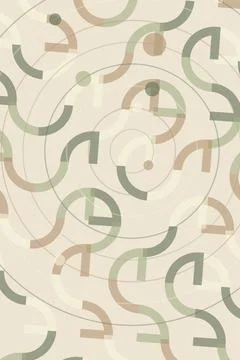 Abstract Geometric Pattern with Arrows Stock Photos