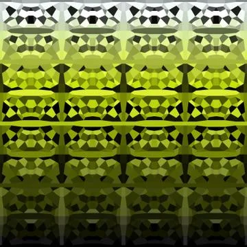 Abstract geometric pattern backdrop  in green black white Stock Illustration