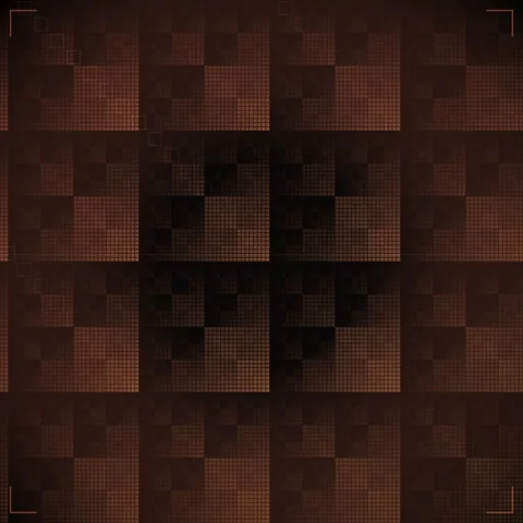 Abstract Geometric Pattern Background with Brown Tones and Grid Texture 스톡 동영상 347804276