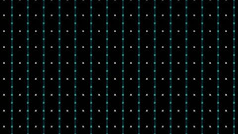 Abstract geometric pattern background with changing colors and attenuation Stock Footage 124155300