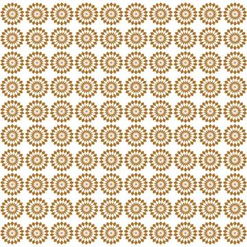 Abstract geometric pattern background, flower pattern floral decoration, vect Illustrazione stock