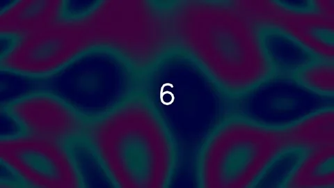 Abstract geometric pattern background with glowing teal and magenta liquid .. Stock Footage 342094463