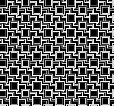 Abstract geometric pattern background with hexagonal and triangular texture Stock Illustration