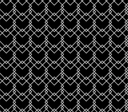 Abstract geometric pattern background with hexagonal and triangular texture Illustrazione stock