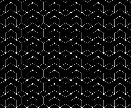 Abstract geometric pattern background with hexagonal and triangular texture 스톡 일러스트