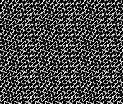 Abstract geometric pattern background with hexagonal and triangular texture Stock Illustration