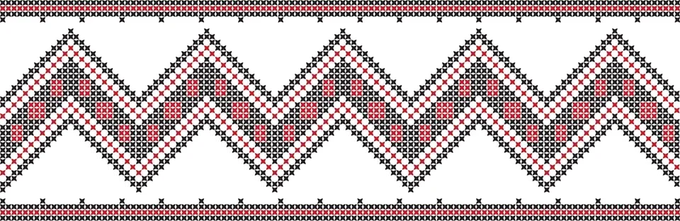 Abstract geometric pattern background with hexagonal and triangular texture Stock Illustration