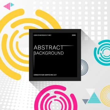 Abstract geometric pattern background Stock Illustration