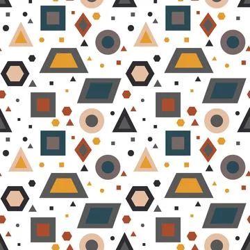 Abstract geometric pattern background. イラスト素材