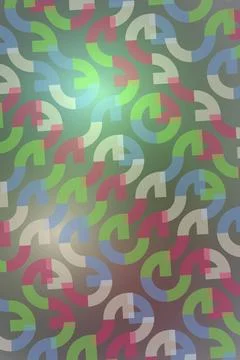 Abstract Geometric Pattern Background Stock Illustration