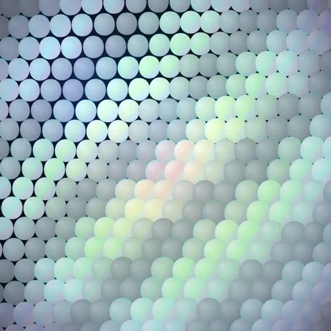 Abstract geometric pattern background with iridescent hexagonal grid texture Stock Footage 345689838
