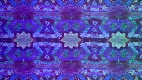Abstract geometric pattern background with a kaleidoscope effect Stock Footage 318799113
