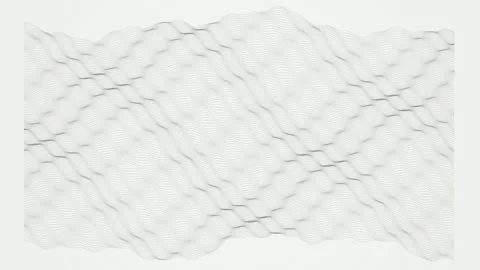 Abstract Geometric Pattern Background, Minimalist Line Art, White and Gray Stock Footage 347563842