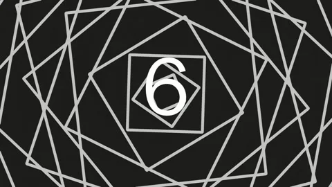 Abstract Geometric Pattern Background: Modern Nested Lines Design for Techn.. Stock Footage 342116448