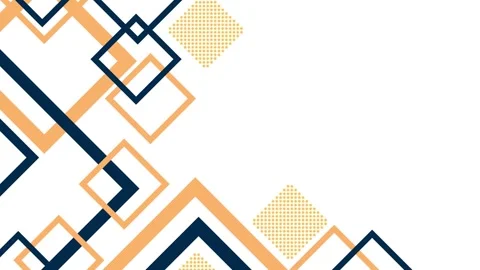 Abstract geometric pattern background with overlapping squares and diagonal.. Stock-Footage 337265571