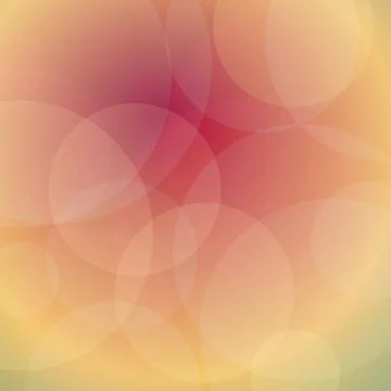 Abstract Geometric Pattern Background with Overlapping Colorful Circles and.. Stock Illustration