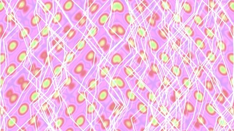 Abstract geometric pattern background: pastel pink and blue flowing design Stock Footage 339785570