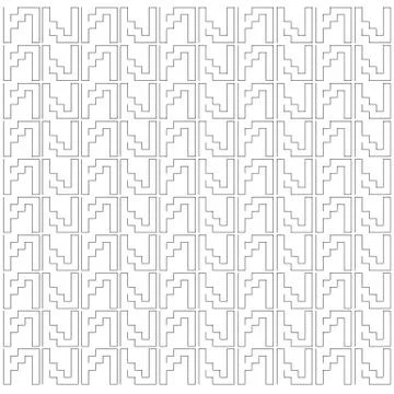 Abstract geometric pattern background, pattern background seamless vector ill Stock Illustration