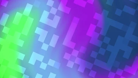 Abstract Geometric Pattern Background with Purple Blue Green Gradient Light Stock Footage 339704255